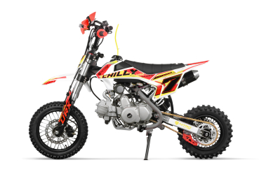 Preview: NITRO MOTORS 125cc Kinder Dirtbike CHILLY UX URX 12/10 E-Start Automatik
